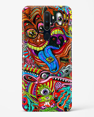 Psychedelic Monster Art Hard Case Phone Cover-(Oppo)