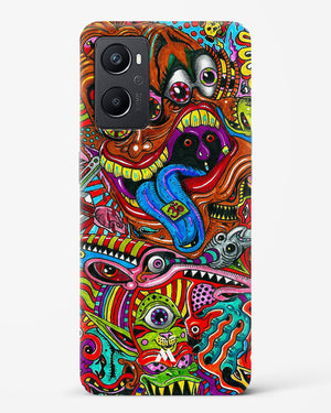 Psychedelic Monster Art Hard Case Phone Cover (Oppo)