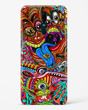 Psychedelic Monster Art Hard Case Phone Cover (Oppo)