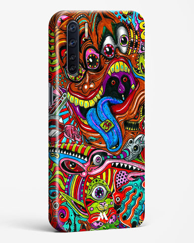 Psychedelic Monster Art Hard Case Phone Cover (Oppo)