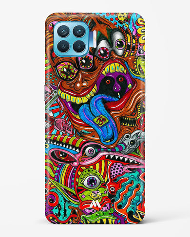 Psychedelic Monster Art Hard Case Phone Cover (Oppo)