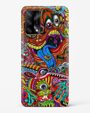 Psychedelic Monster Art Hard Case Phone Cover-(Oppo)