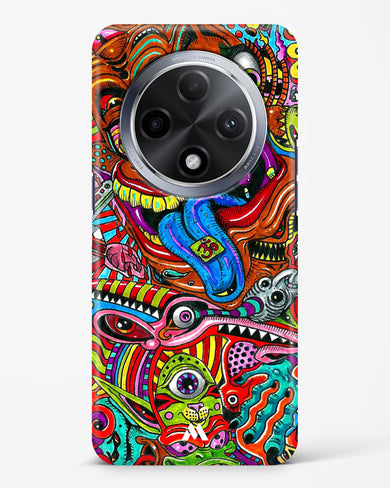 Psychedelic Monster Art Hard Case Phone Cover (Oppo)