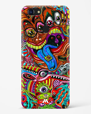 Psychedelic Monster Art Hard Case Phone Cover (Oppo)