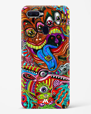 Psychedelic Monster Art Hard Case Phone Cover-(Oppo)