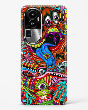 Psychedelic Monster Art Hard Case Phone Cover (Oppo)