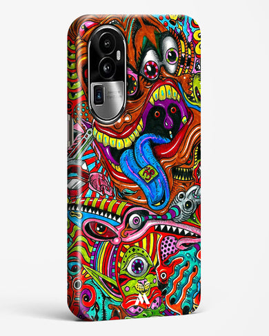 Psychedelic Monster Art Hard Case Phone Cover (Oppo)