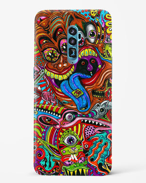 Psychedelic Monster Art Hard Case Phone Cover-(Oppo)