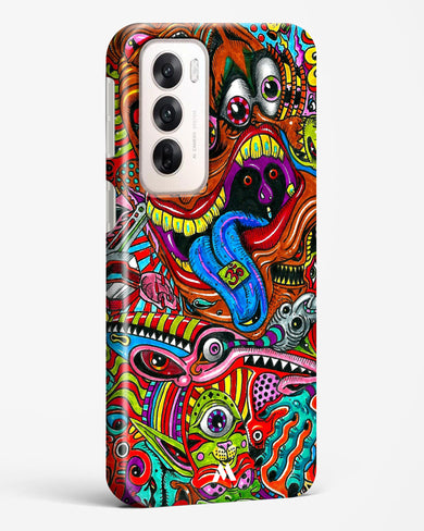 Psychedelic Monster Art Hard Case Phone Cover (Oppo)