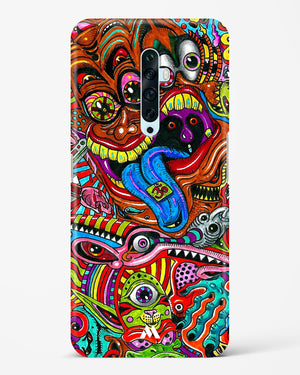 Psychedelic Monster Art Hard Case Phone Cover-(Oppo)