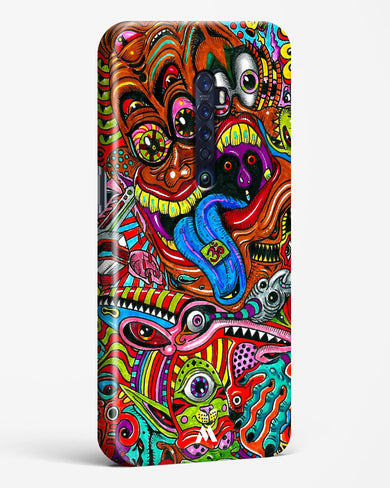 Psychedelic Monster Art Hard Case Phone Cover (Oppo)