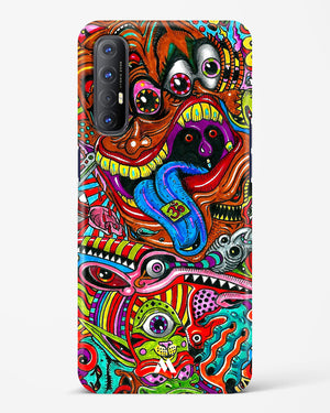 Psychedelic Monster Art Hard Case Phone Cover (Oppo)
