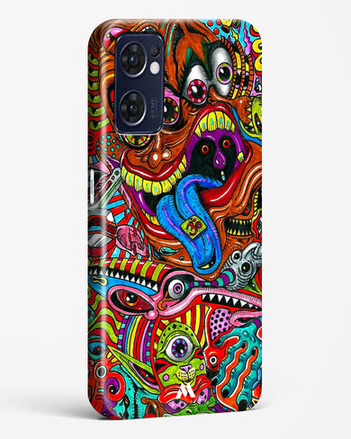 Psychedelic Monster Art Hard Case Phone Cover (Oppo)