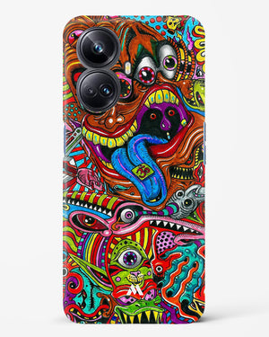 Psychedelic Monster Art Hard Case Phone Cover (Realme)