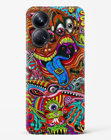 Psychedelic Monster Art Hard Case Phone Cover-(Realme)