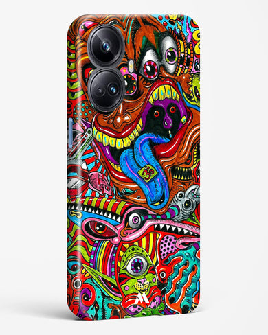 Psychedelic Monster Art Hard Case Phone Cover-(Realme)