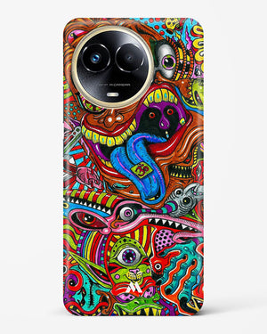 Psychedelic Monster Art Hard Case Phone Cover-(Realme)