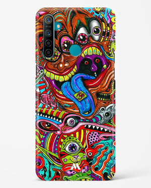 Psychedelic Monster Art Hard Case Phone Cover-(Realme)