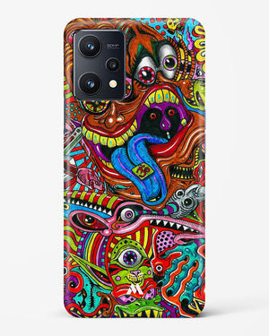 Psychedelic Monster Art Hard Case Phone Cover-(Realme)