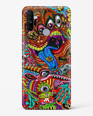 Psychedelic Monster Art Hard Case Phone Cover-(Realme)