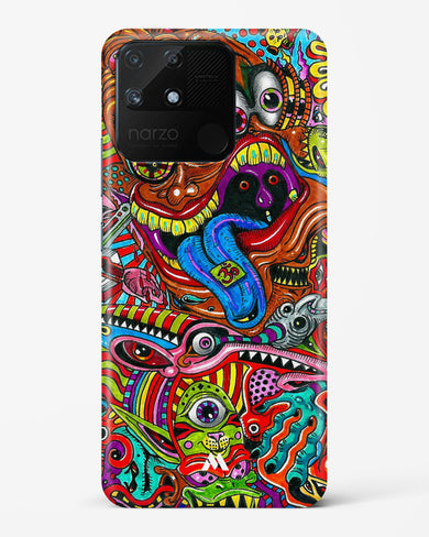 Psychedelic Monster Art Hard Case Phone Cover-(Realme)