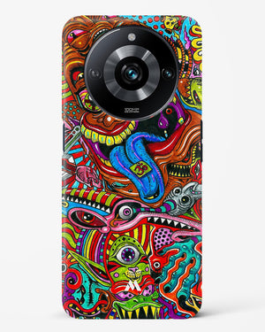 Psychedelic Monster Art Hard Case Phone Cover-(Realme)