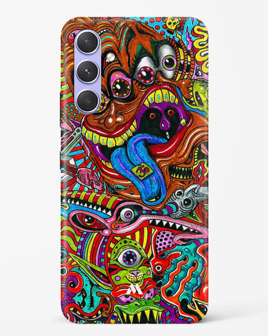 Psychedelic Monster Art Hard Case Phone Cover-(Samsung)