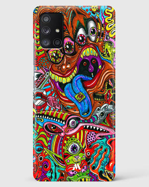 Psychedelic Monster Art Hard Case Phone Cover-(Samsung)