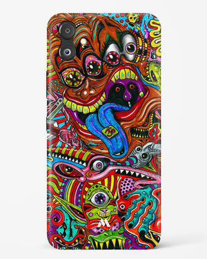 Psychedelic Monster Art Hard Case Phone Cover-(Samsung)