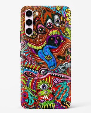 Psychedelic Monster Art Hard Case Phone Cover-(Samsung)