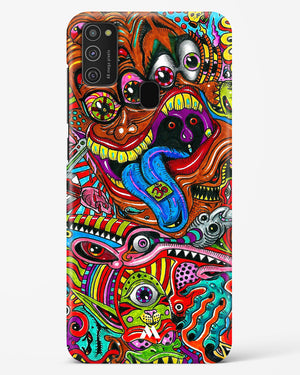 Psychedelic Monster Art Hard Case Phone Cover (Samsung)