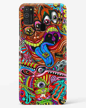 Psychedelic Monster Art Hard Case Phone Cover-(Samsung)