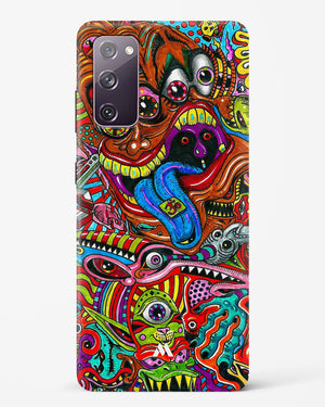 Psychedelic Monster Art Hard Case Phone Cover-(Samsung)