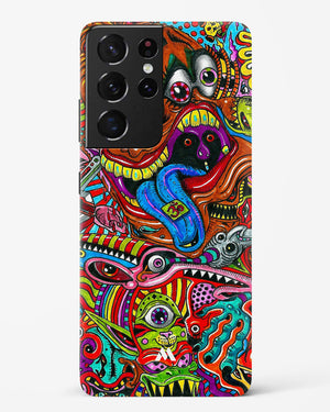Psychedelic Monster Art Hard Case Phone Cover (Samsung)