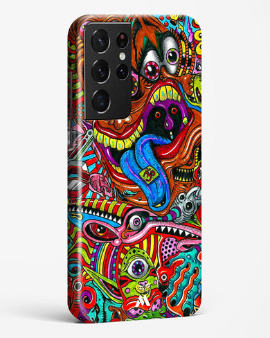 Psychedelic Monster Art Hard Case Phone Cover-(Samsung)