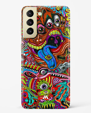 Psychedelic Monster Art Hard Case Phone Cover-(Samsung)