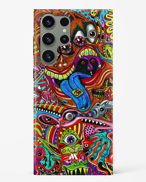 Psychedelic Monster Art Hard Case Phone Cover-(Samsung)