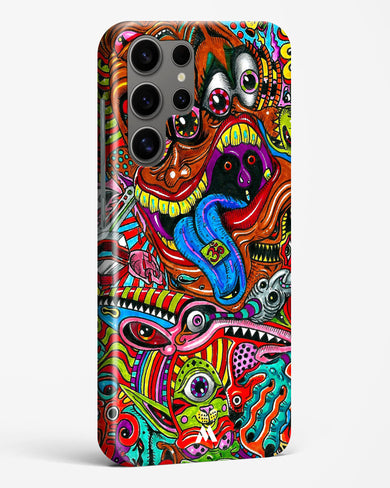 Psychedelic Monster Art Hard Case Phone Cover-(Samsung)