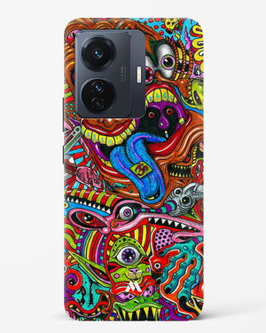 Psychedelic Monster Art Hard Case Phone Cover (Vivo)