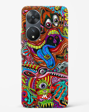 Psychedelic Monster Art Hard Case Phone Cover (Vivo)