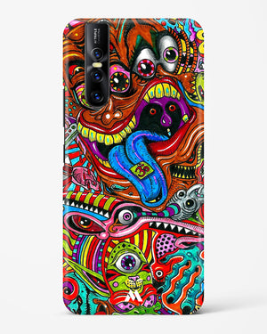 Psychedelic Monster Art Hard Case Phone Cover (Vivo)