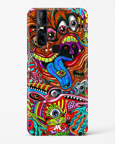 Psychedelic Monster Art Hard Case Phone Cover (Vivo)