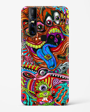 Psychedelic Monster Art Hard Case Phone Cover-(Vivo)