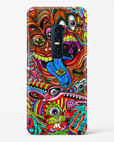 Psychedelic Monster Art Hard Case Phone Cover (Vivo)