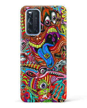 Psychedelic Monster Art Hard Case Phone Cover (Vivo)