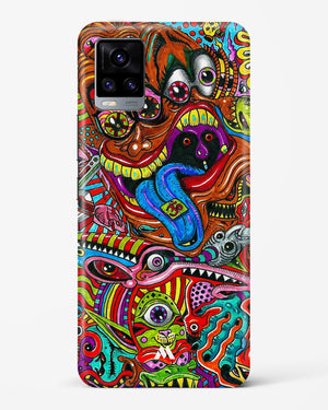 Psychedelic Monster Art Hard Case Phone Cover-(Vivo)