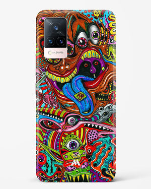 Psychedelic Monster Art Hard Case Phone Cover-(Vivo)