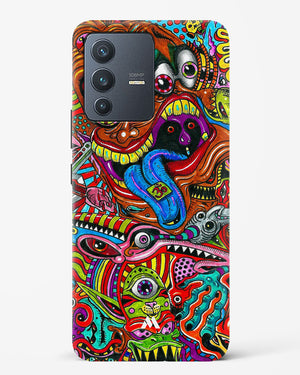 Psychedelic Monster Art Hard Case Phone Cover (Vivo)