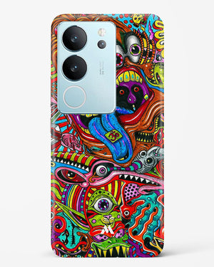 Psychedelic Monster Art Hard Case Phone Cover (Vivo)