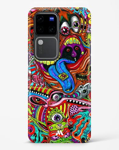 Psychedelic Monster Art Hard Case Phone Cover (Vivo)